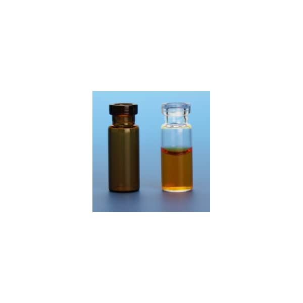Silanized 2 mL LO (Large Opening) Clear Vial, 12 x 32 mm, 11 mm Crimp, PK100